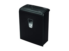 Fellowes 4682101 Powershred H-6C 6-Sheet Cross-Cut Paper and Credit Card Shredder - Black