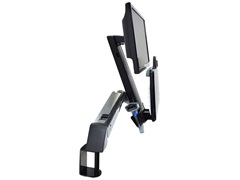 Ergotron StyleView Sit-Stand Combo Arm - Mounting kit (wrist rest, track mount bracket kit
