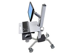 Ergotron Neo-Flex LCD Cart - Cart for LCD display / Keyboard / Mouse / Barcode Scanner / CPU 